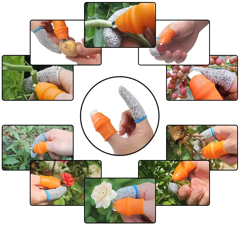 Hot Sell Finger Knife Garden Gifts Plants Picking Trim Tools Thumb Knife for Garden