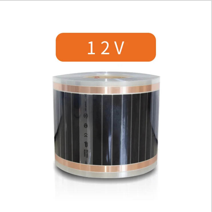 
240v PTC Electric Floor Heating Products Far Infrared Carbon Fiber Heating Film 