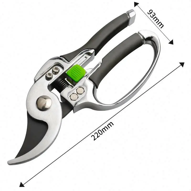 Popular Products Pe Rubber Handle Garden Branch Cutting Shear Sk5 High Grade Pruning Shear Alloy Steel Bypass Pruner Shears