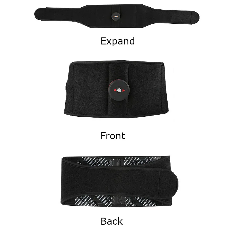Abdominal Trainer Electric Vibration Wireless Muscle Stimulator Body Slimming Belt Fitness Weight Loss Fat Burning