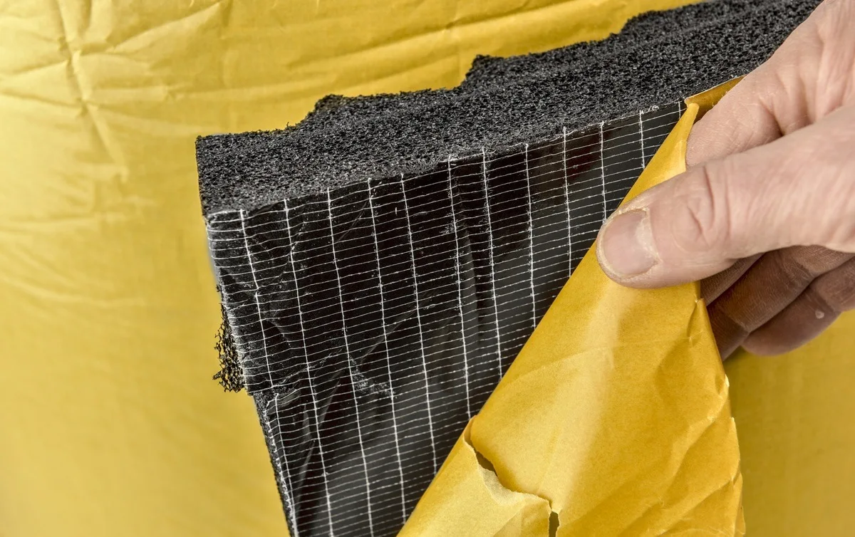 Honeycomb Black Sound Absorption Foam for Anechoic Room