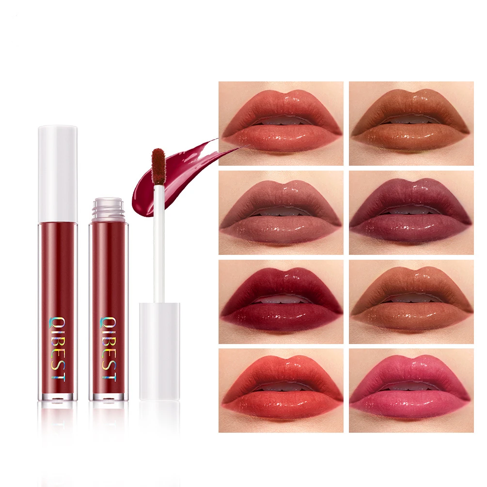 Private label 8-color mirror water gloss lip gloss lip gloss moisturizing big mouth lip lasting waterproof custom logo