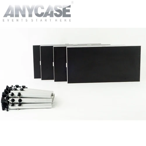 ACS DJ Setups Event Stage Outdoor Music Band Aluminum Movable Stage Platform With Four Adjustable Height Legs
