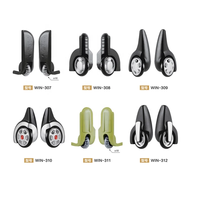 Spinner Wheels Luggage Removable Wheels Trolley Bag Luggage Wheels