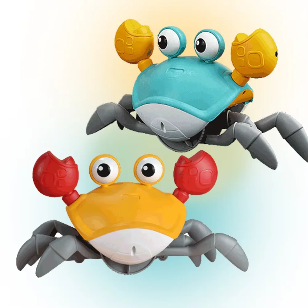 New Arrivals Outdoor Summer Pull Walking Wind Up Crab Bathroom Water Playing Game Baby Bath Toy Animal kids brinquedo caranguejo