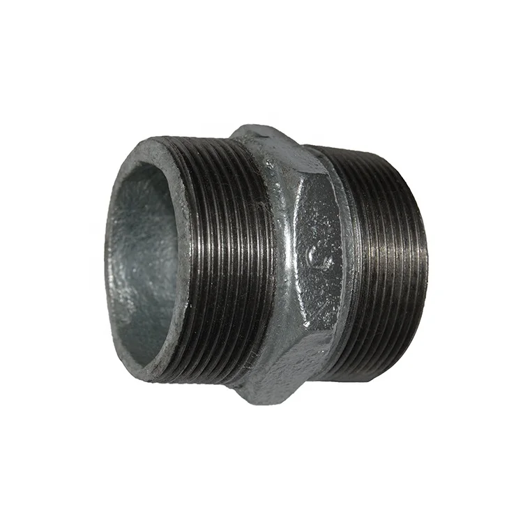 Malleable Cast Iron Pipe Fittings Stainless Steel Corrosion Resistant Internal Threaded Joints