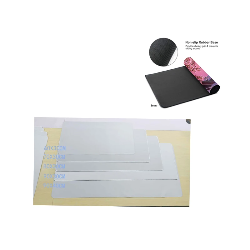 Custom LOGO Pattern Smooth Comfortable Factory wholesale price Mouse pad for game