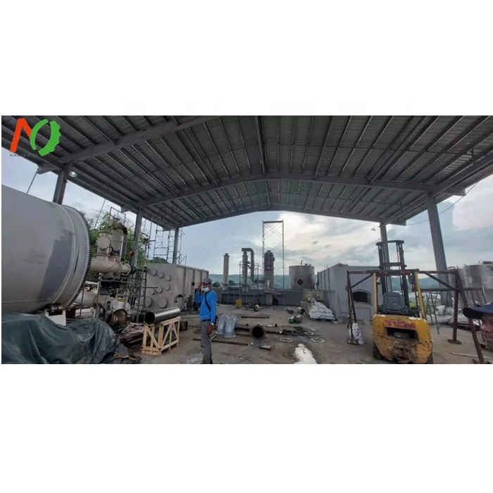 Popular Model 10 TPD Waste Tire and Plastic Pyrolysis Plant