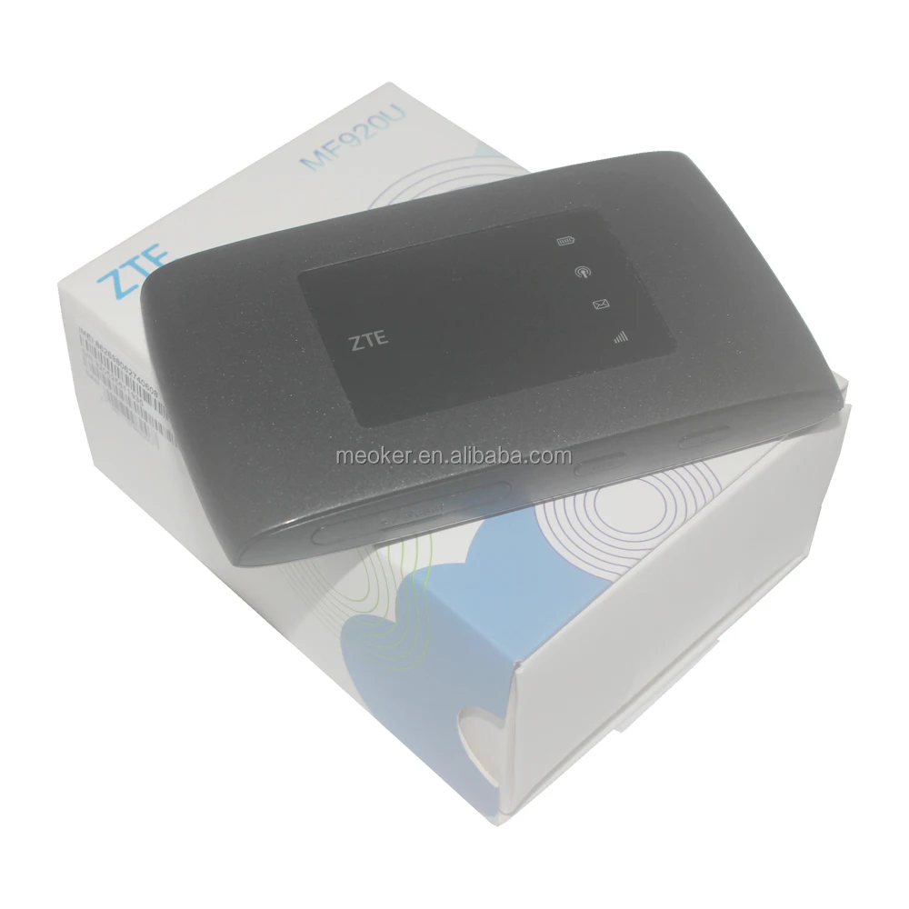 CAT4 150 Мбит/с высокоскоростные 4G LTE Business WiFi Hotspot ZTE MF920U 3G 4G LTE в Европе, Азии, на Ближнем Востоке, Африке