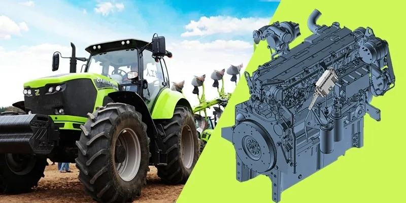 Удобный сельскохозяйственный трактор 230HP с импортной светодиодной