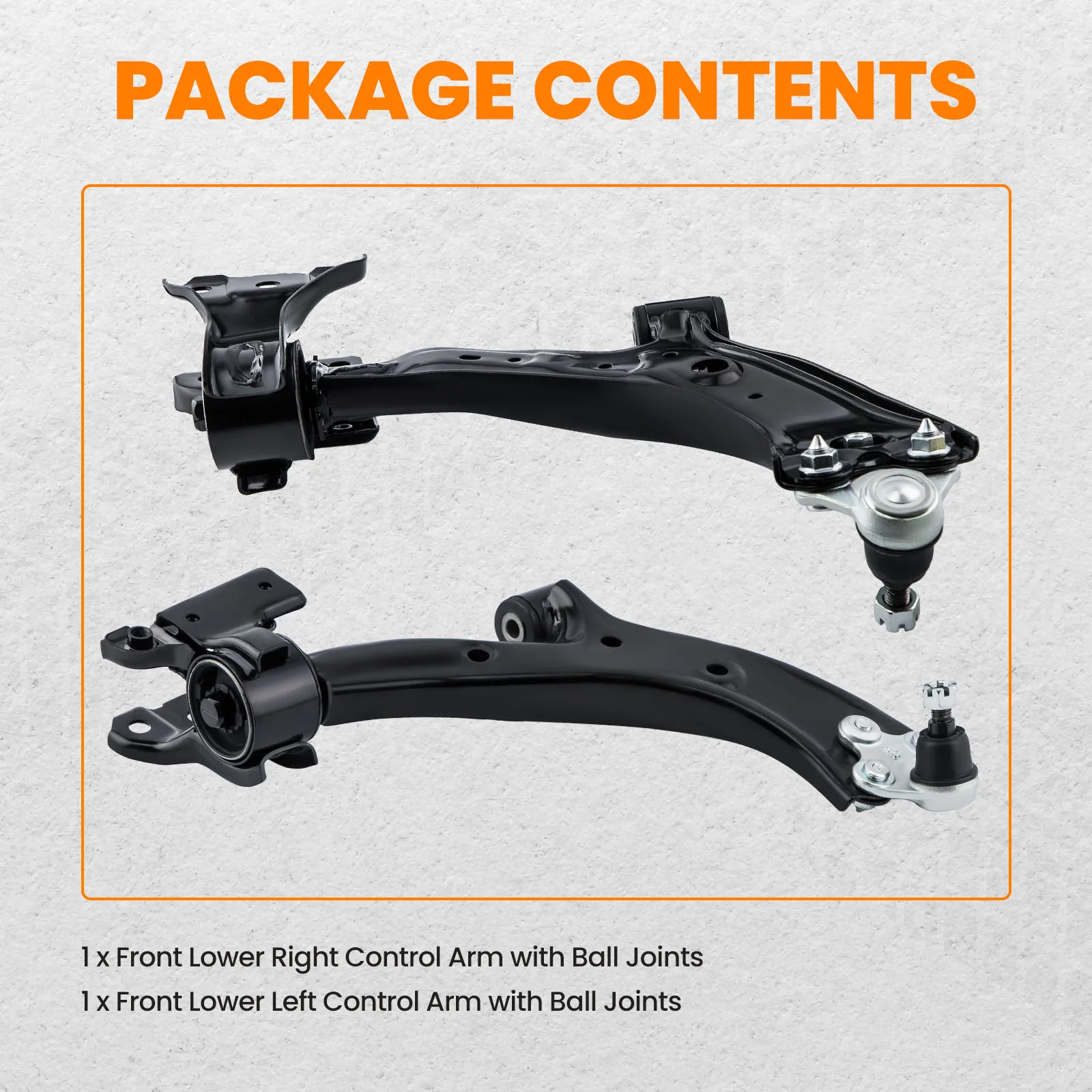 2pcs Front Lower Control Arm Ball Joint Suspension Kit For Honda CR-V 2007-2011