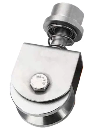 360 Degree Rotation Sliding Gate Wheel,U groove,Double Bearings