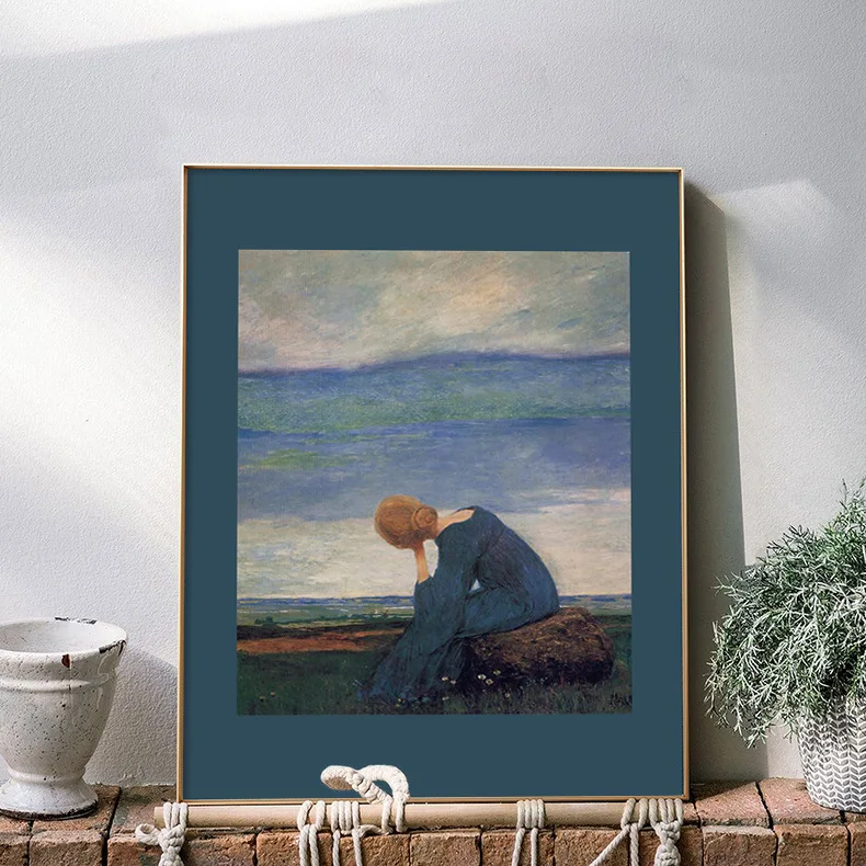 Foreign trade hot sale house home decoration painting landscape painting oil painting