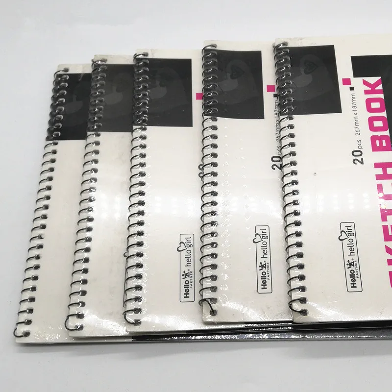 
high quality factory nylon coated Metal Spiral Single Ring Book Binding Coil 