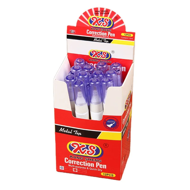 Eurolucky Nice Correction Fluids Simple Correction Fluid Pen Grip Feeling Needle Headfluid Pen Correction