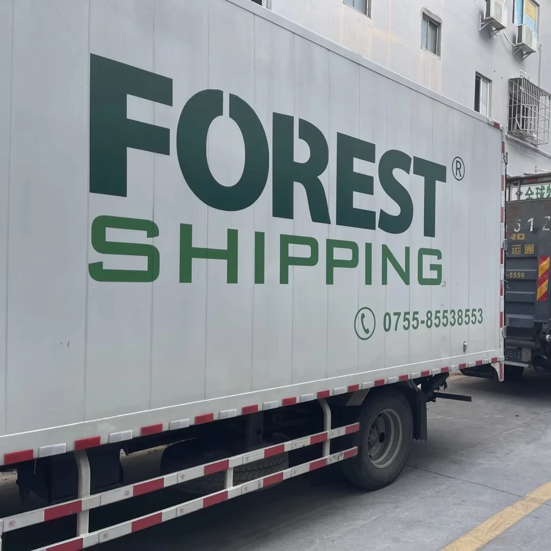 International trucker +express shipment from China to Europe door to door delivery by  trucker or express