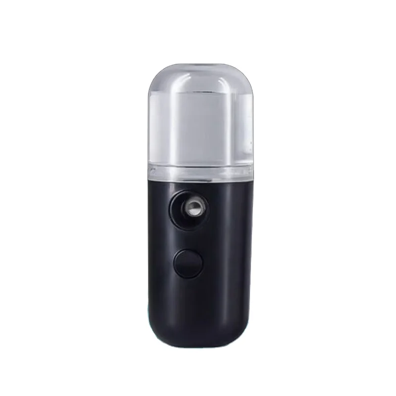  Drop Shipping Usb Rechargeable Nano Spray Beauty Equipment Mini Ultrasonic Ionic Facial