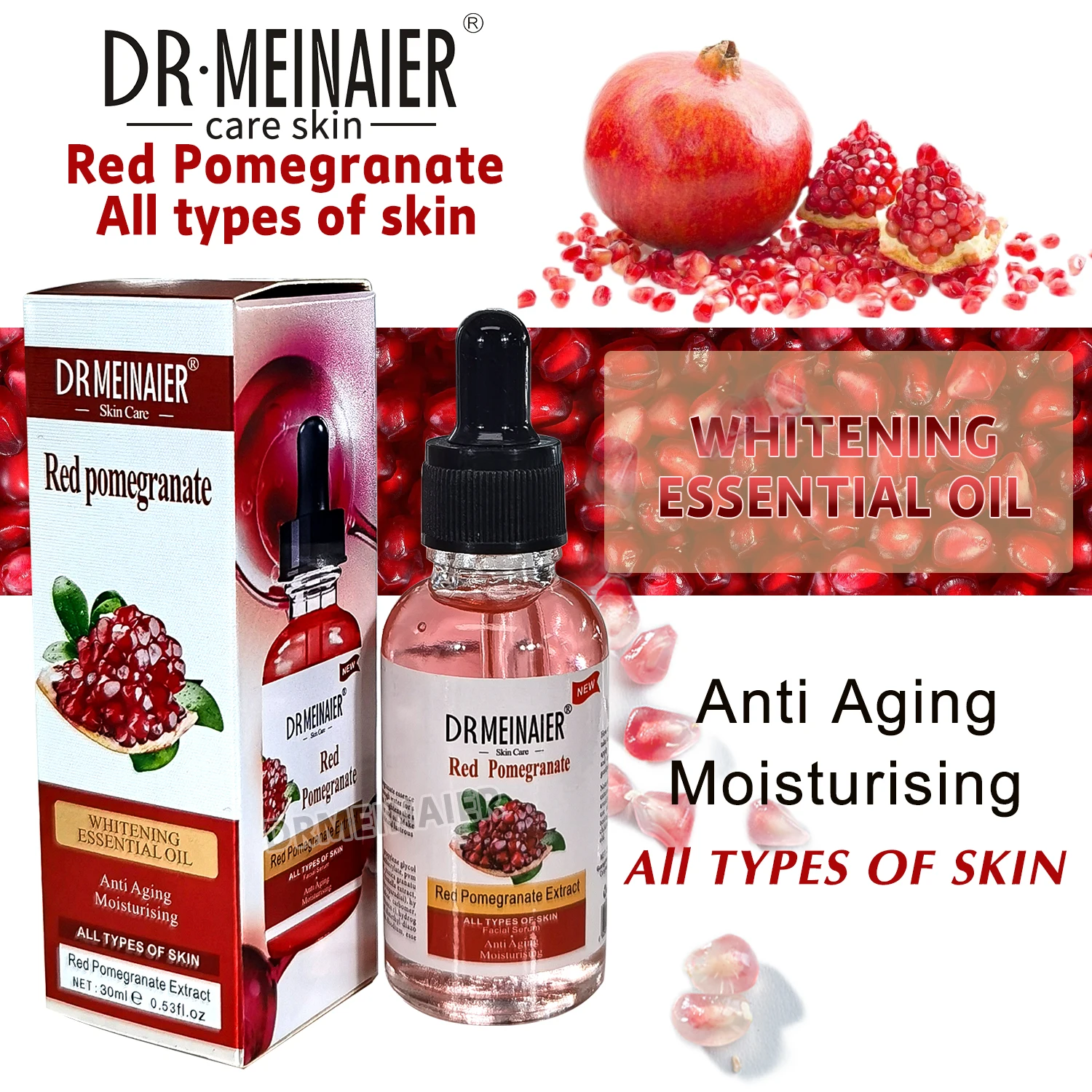 Private Label Face Serum 20% Vitamin C with HA Nicotinamide Anti-aging Hydrating Whitening Moisturising Skin Facial Serum