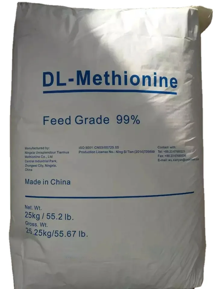 Animal Feed Supplement L-Lysine Threonine 98.5%  DL-Methionine 98.5%