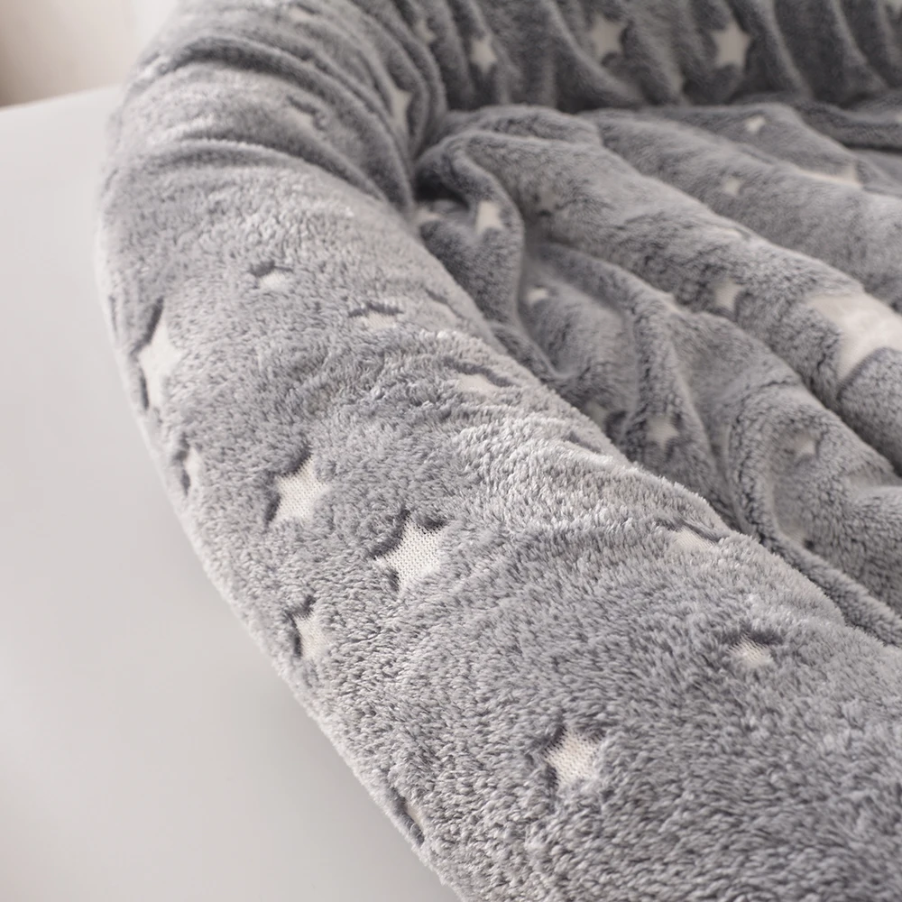 HNXX Dropshipping Custom Wholesale Calming Fluffy Washable Plush Soft Design Puppy Dog Pet Luxury Round Cat Bed