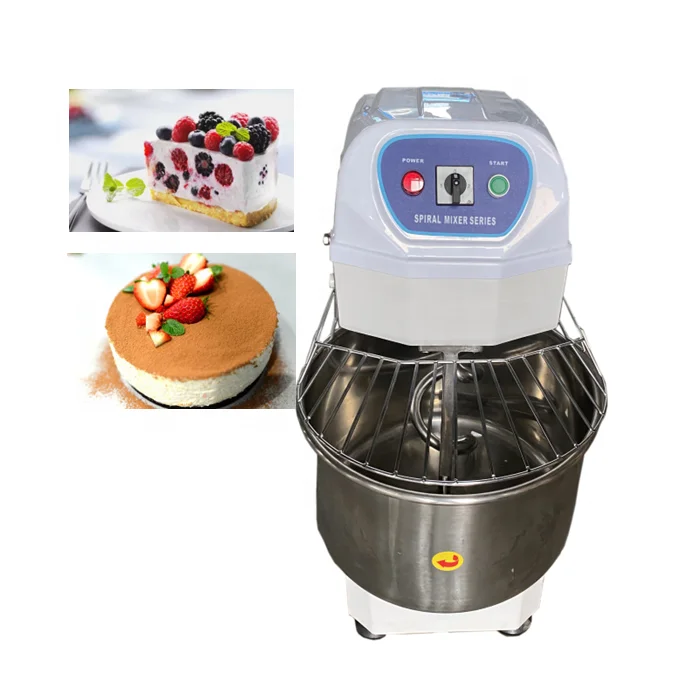 Hot Selling Popular Stainless Steel Electric	petrin boulangerie spiral dough mixer	flour power mixer	donut dough maker