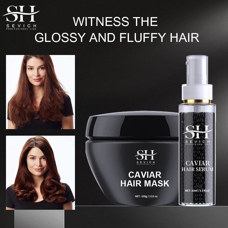 Luxury Cosmetics Caviar Hair Serum Hair Shaggy And Silky Hydrating And Repair Serum For Hair