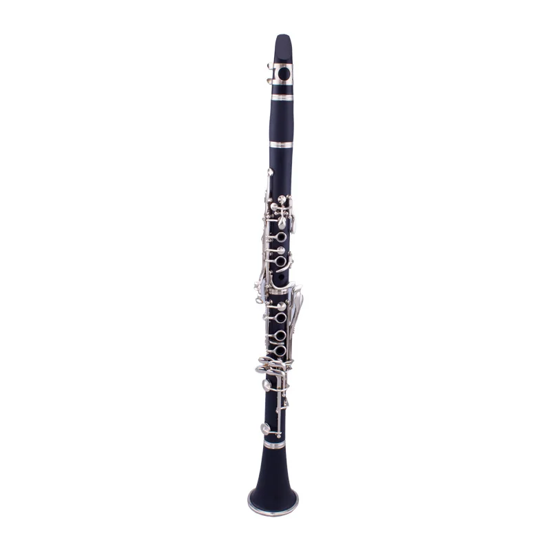 Factory selling Professional clarinet Bb tone hard rubber body Clarinet
