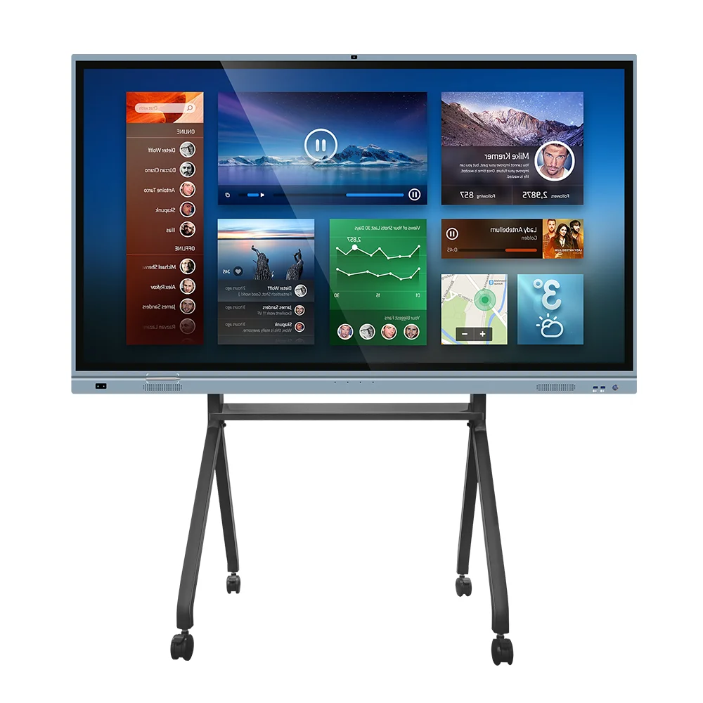 Factory Wholesale 98 inch Smart Educational Equipment Multi Interactive Digital Whiteboard