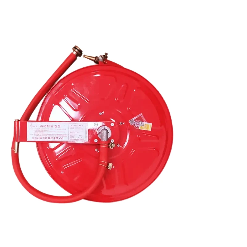 Best Price  JPS0.8-19-20-25-30 Red Fire Hose Reel with Drum Plate Firefighting Equipment andFire scrolls