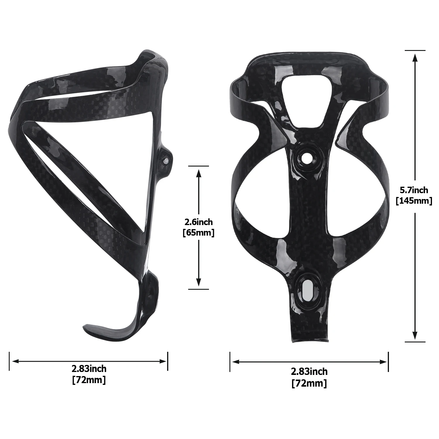  2021 Hot Bike Water Bottle Cage Carbon Fiber Lightweight Bicycle for