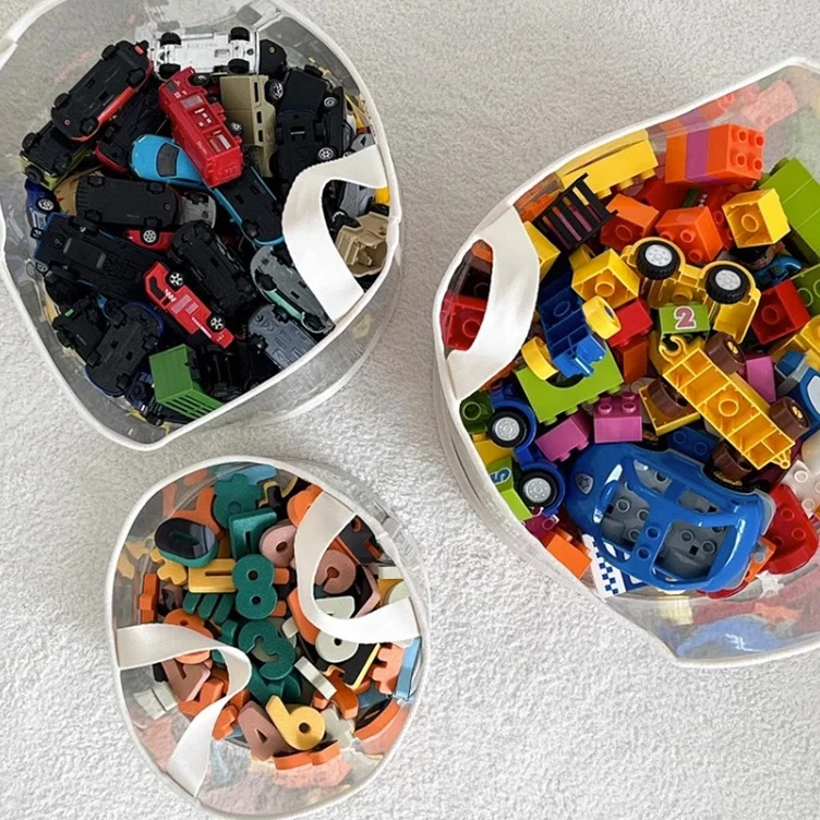 Customized TPU Cylindrical Transparent Plastic Drum With Rolled Edges Circular High Frequency Wave Cylindrical Packaging Box