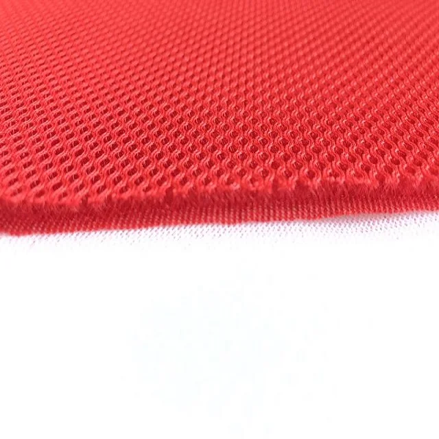 
red mesh fabric for clothing bags sports 
