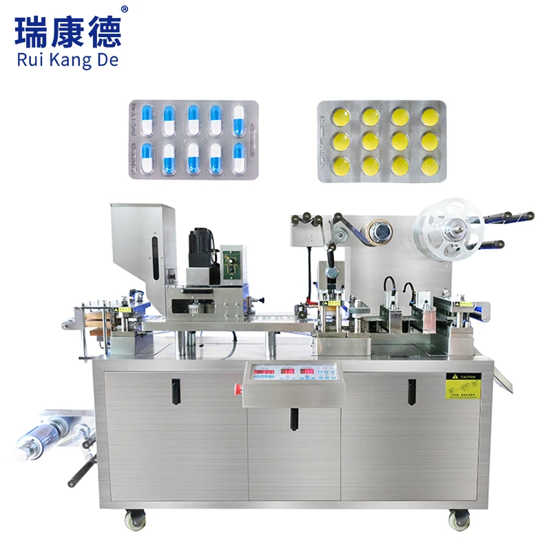 DPP-90R High Quality Lab Mini Softgel Capsule Pill Tablet PVC Plastic Blister Packing Packaging Machine