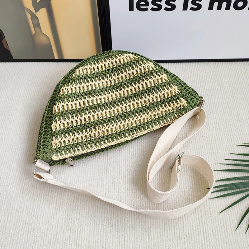 Тканые пляжные соломенные сумки для женщин