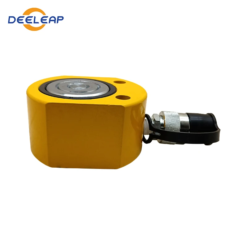 20t Ultra-Thin Floor Manual Hydraulic Lifting Jack with Stainless Steel  Flat Single Acting Design JackingCylinder DY-RSM-200