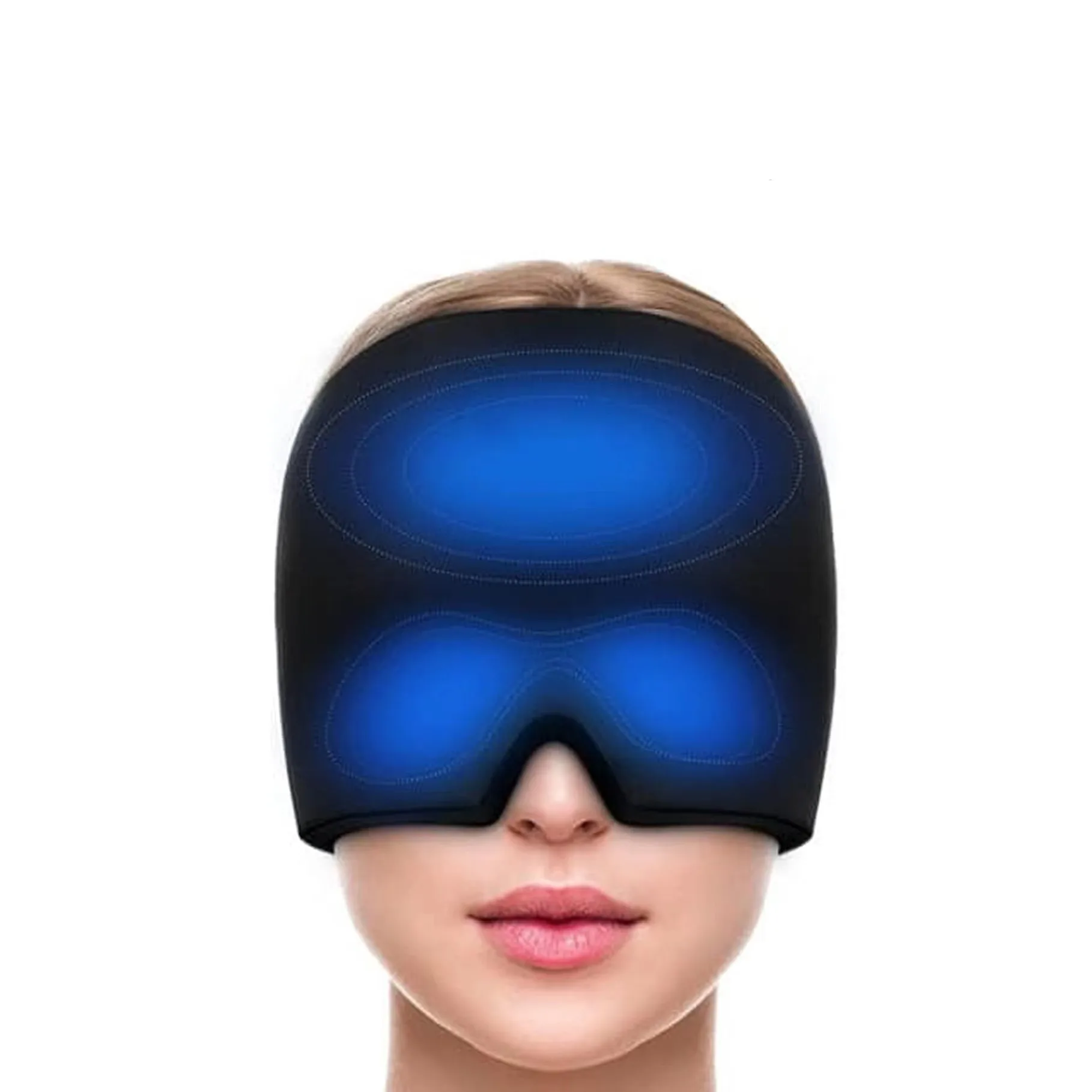 Headache Gel Ice Wrap, Migraine Ice Pack, Headache and Migraine Relief Gel Ice Hat