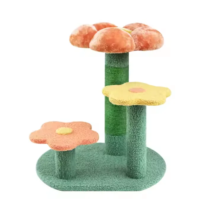 New design Multi-functional Cat Climbing Frame Cat Tree and Jumping Platform  for cats