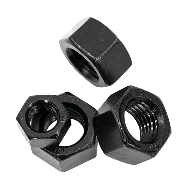 China manufacture heavy hex head DIN934 m3 m6 m10 m12 m25 m32 m60 m64 hot dip galvanized stainless steel hex nut