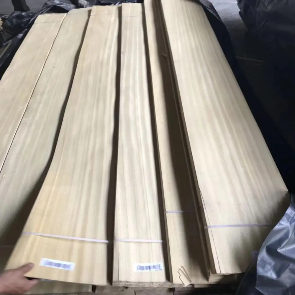 Best Quality Golden Engineered Teak Veneer Africa Teak Wood Veneer Burma Teak Veneer For Furniture