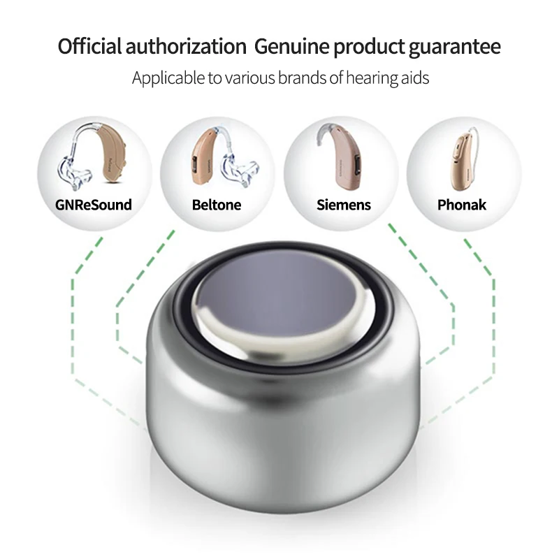 Wholesale Rayovac 1.45v Zinc Air Hearing Aid Batteries bateria aparelho auditivo 312