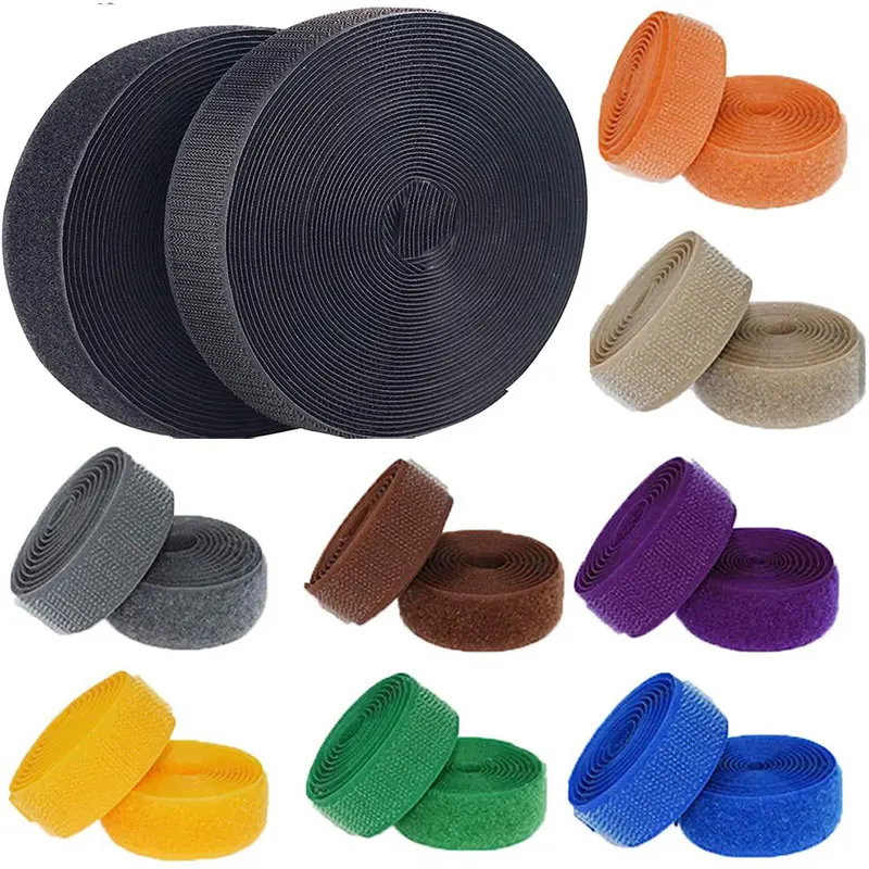 Wholesale China Factory10mm-- 150mm Magical Tape Heavy Duty Reusable 100% Nylon Adhesive Hook And Loop Tape
