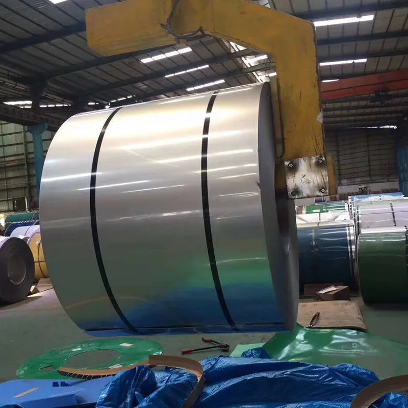 Precision ultra-thin stainless steel 0.004mm steel strip high toughness elastic 301 stainless steel spring foil