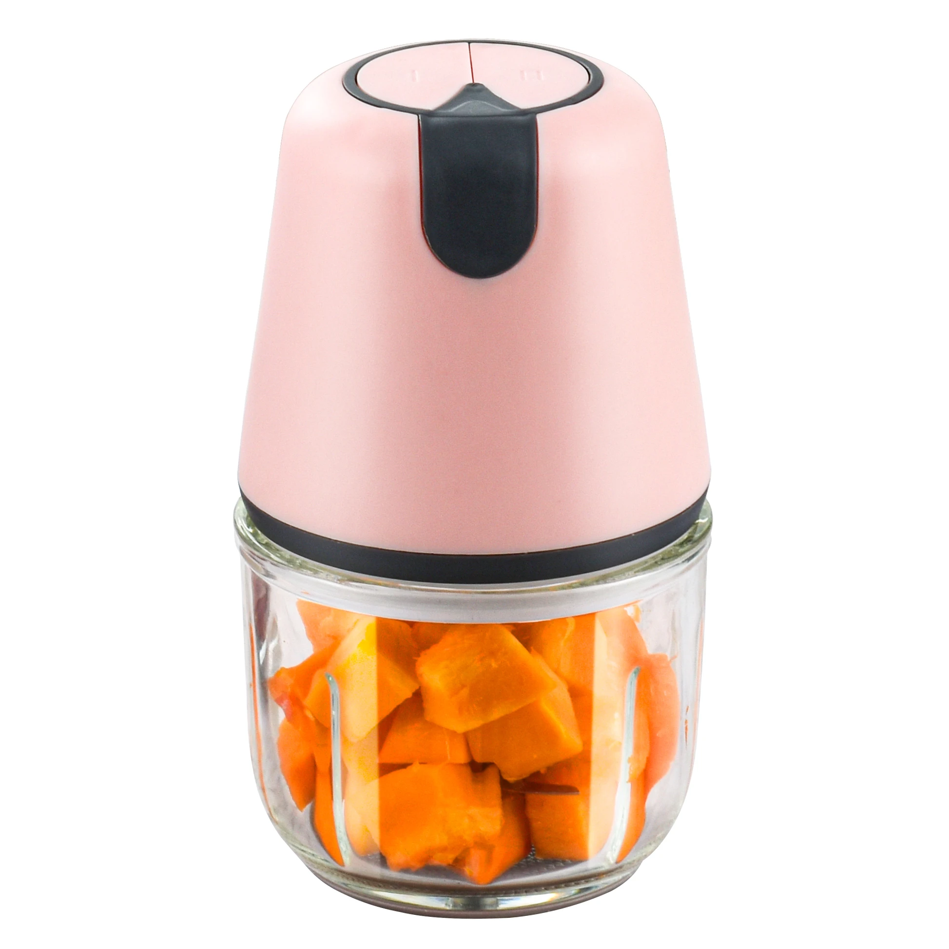 2022 New factory custom 250ml stainless steel blade blender portable meat mincer