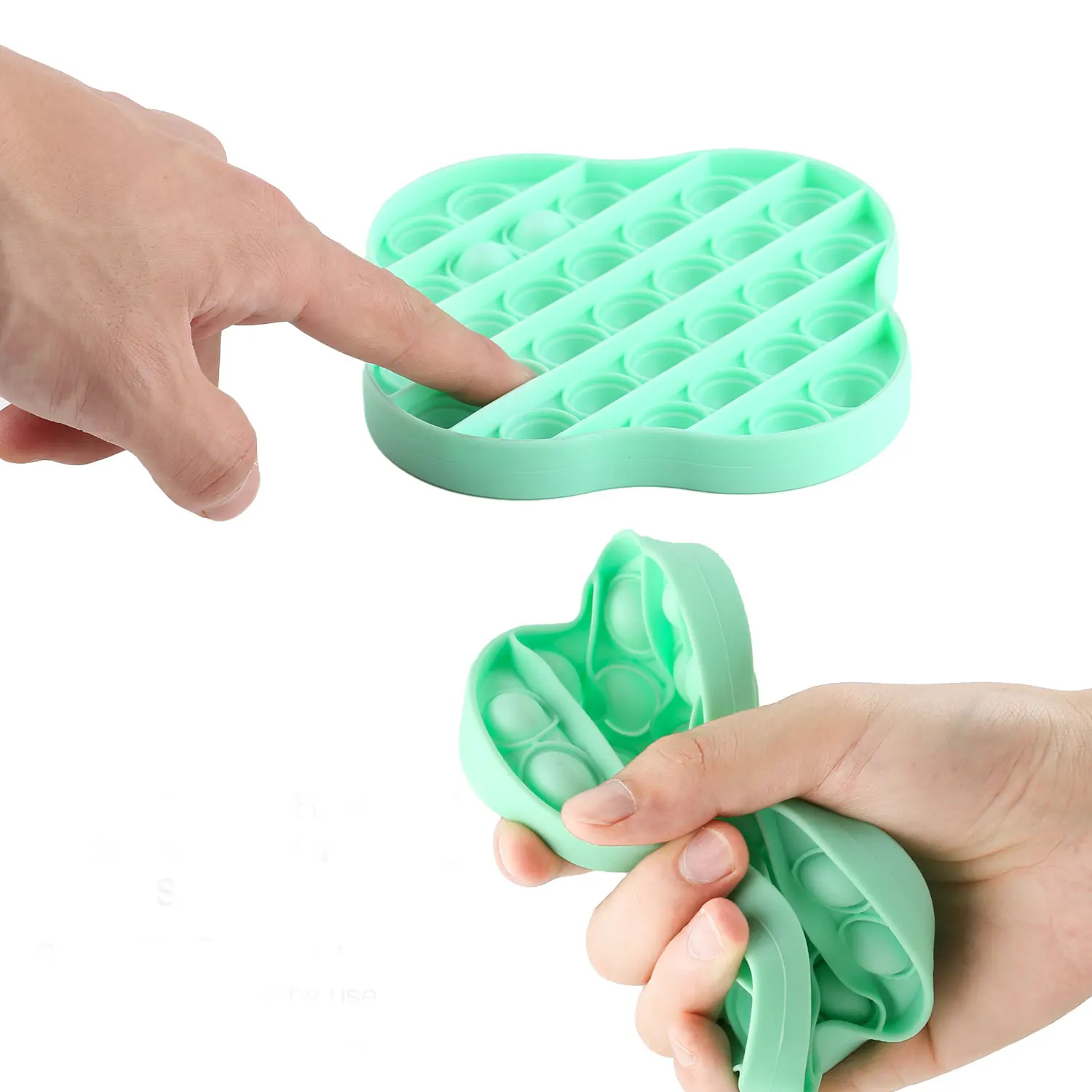 
Custom Silicone Stress Toy Stress Reliever Toy Balls Autism Sensory Fidget Toys Push Pop Bubble Fidget Sensory 