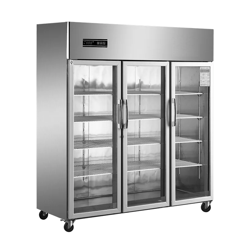 commercialverticalRefrigerator for supermarketDisplay refrigerGlass Refrigeration equipmentFrigerators Refrigerated preservation