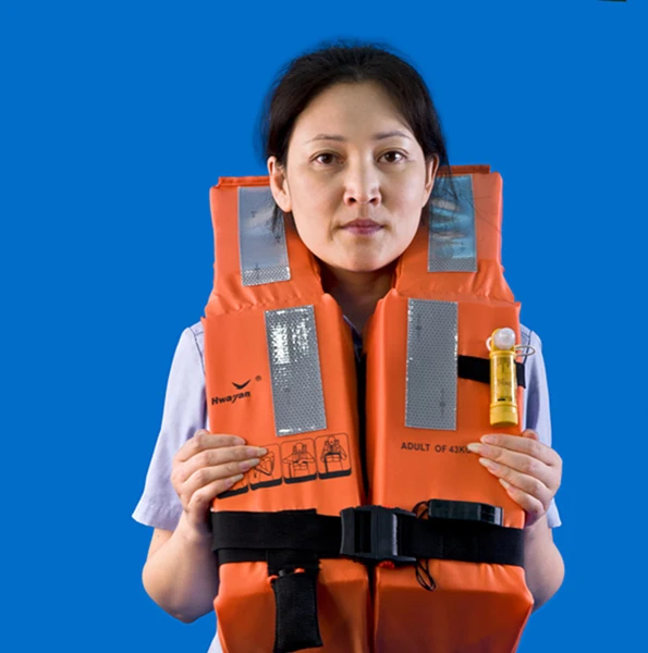 Морской спасательный жилет SOLAS из пенопласта для взрослых