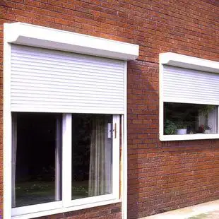 Outdoor Windproof Skylight Roof Roller Blinds Automatic Aluminum Electric Window Hurricane Roller Rolling Shutter