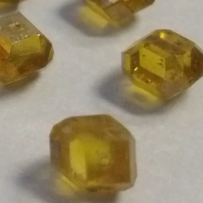 
Синтетический бриллиант желтой отрасли в Китае по низкой цене 