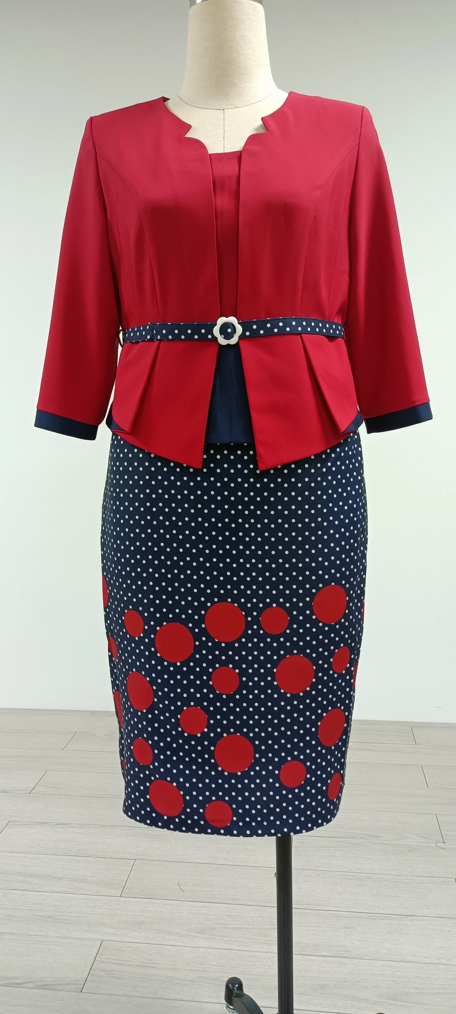 Hot Sale 5xl Turkey Style Office Dress Elegant African Women  Vestido Maxi Plus Size Church  Dress