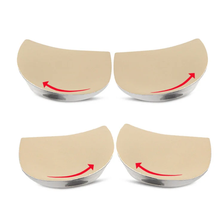  Insoles Gel Heel Shoe Arch Support For Shoes Pad Orthotic Cushion Foot Silicone Height Shock High Pads Toe Pu Correction